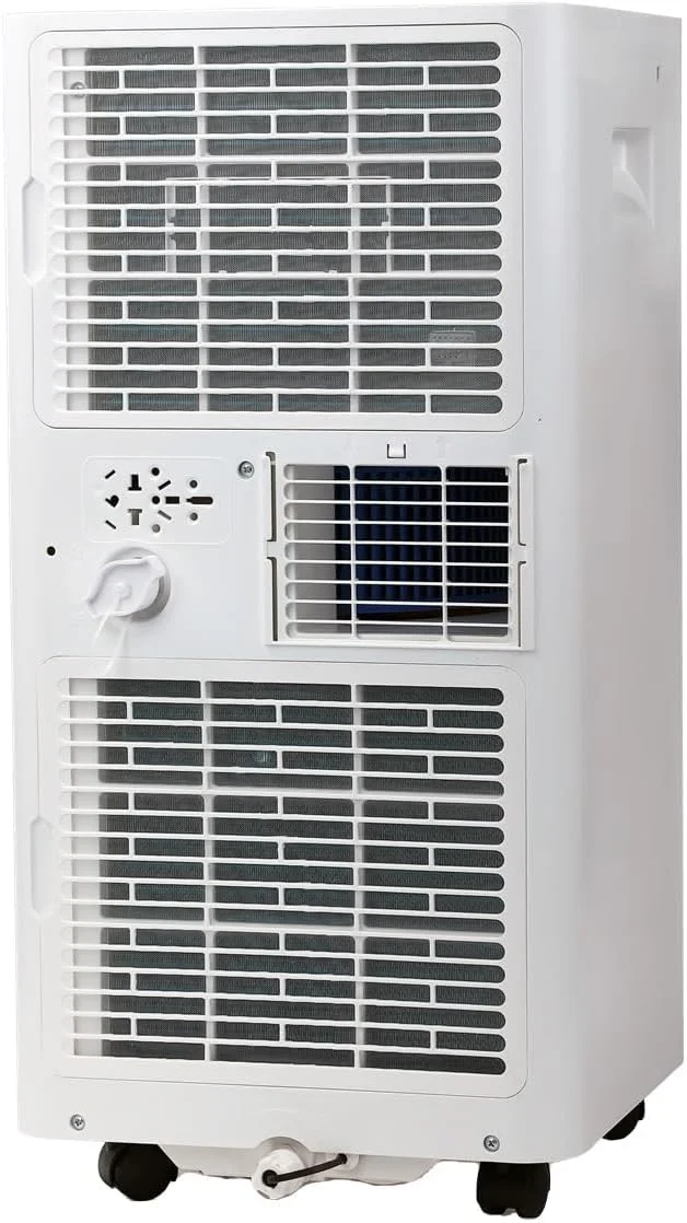 کولر گازی پرتابل وست پوینت 1 تن 12000 BTU - کولر گازی با خنک کننده سریع، رطوبت گیری، ریموت کنترل، تایمر 12 ساعته، پنل نمایشگر دیجیتال، کمپرسور روتاری با راندمان انرژی بالا، مدل WPT-1224LRC سفید