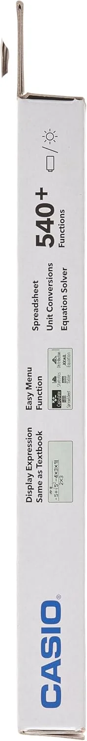 ماشین حساب علمی کاسیو FX-991CW، 540 عملکرد و نمایشگر طبیعی ماشین حساب علمی کاسیو FX-991CW، 540 عملکرد و نمایشگر طبیعی