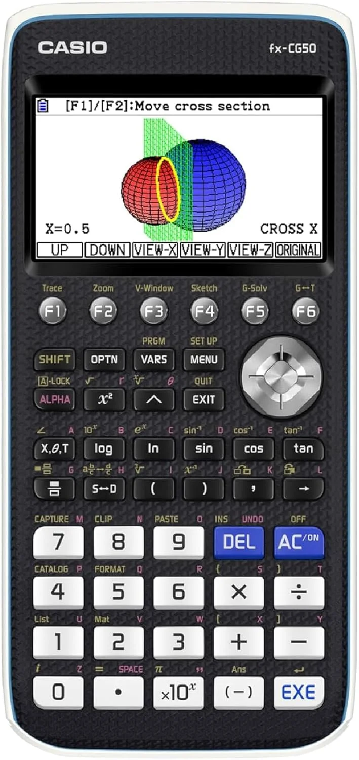 ماشین حساب گرافیکی رنگی CASIO PRIZM FX-CG50 ماشین حساب گرافیکی رنگی CASIO PRIZM FX-CG50