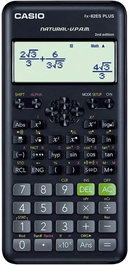 ماشین حساب مهندسی کاسیو FX-82ES PLUS ویرایش دوم