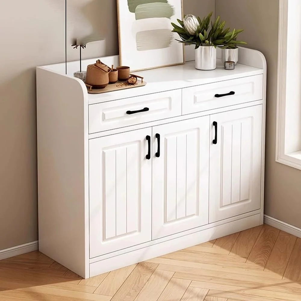 کابینت آشپزخانه چوبی مدرن با قفسه برای اتاق نشیمن و آشپزخانه