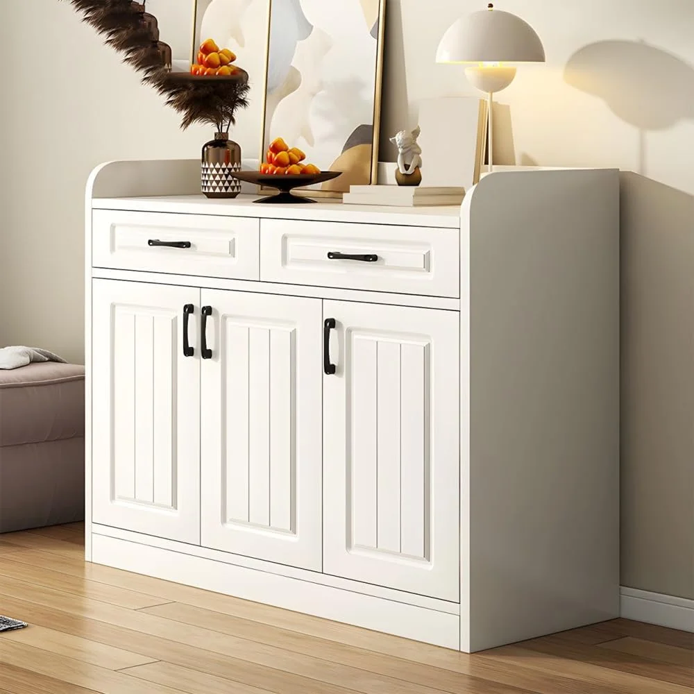 کابینت آشپزخانه چوبی مدرن با قفسه برای اتاق نشیمن و آشپزخانه