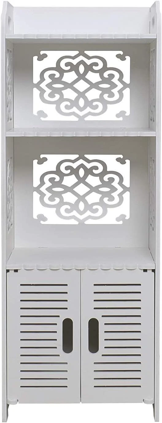 کابینت ذخیره سازی حمام BigTree، قفسه ضد آب ایستاده، قفسه کتاب، مبلمان حمام سفید و مقاوم برای اتاق نشیمن، اتاق خواب، راهروی آشپزخانه، کمد باریک و بلند فروشگاه خانگی کابینت ذخیره سازی حمام BigTree، قفسه ضد آب ایستاده، قفسه کتاب، مبلمان حمام سفید و مقاوم برای اتاق نشیمن، اتاق خواب، راهروی آشپزخانه، کمد باریک و بلند فروشگاه خانگی