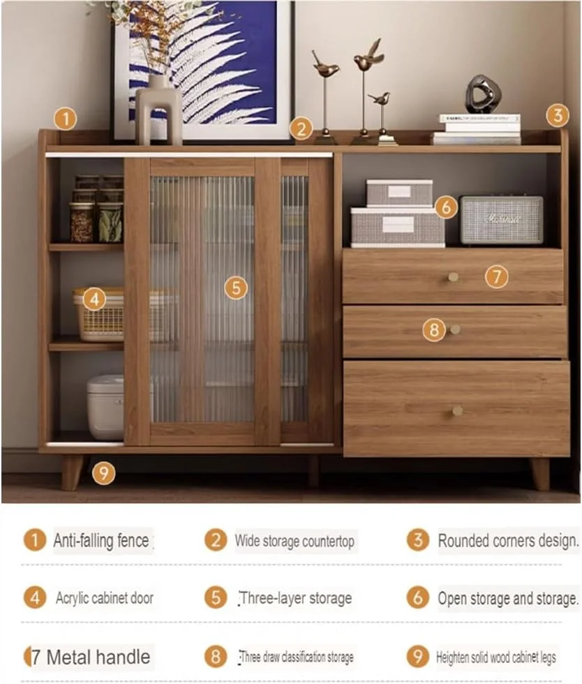 کابینت آشپزخانه چوبی مدرن با قفسه برای اتاق نشیمن و آشپزخانه کابینت آشپزخانه چوبی مدرن با قفسه برای اتاق نشیمن و آشپزخانه