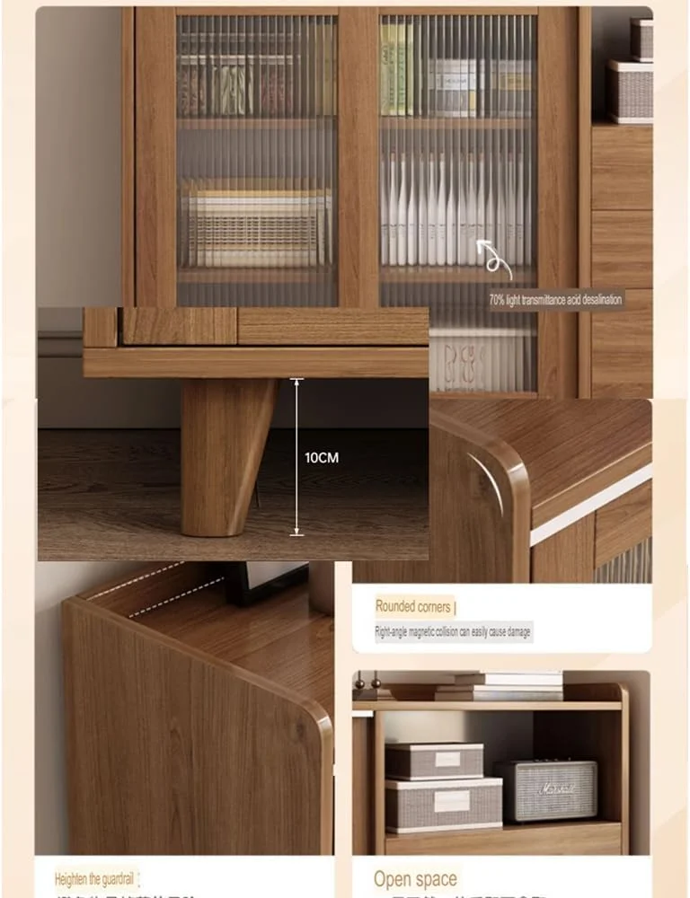 کابینت آشپزخانه چوبی مدرن با قفسه برای اتاق نشیمن و آشپزخانه کابینت آشپزخانه چوبی مدرن با قفسه برای اتاق نشیمن و آشپزخانه