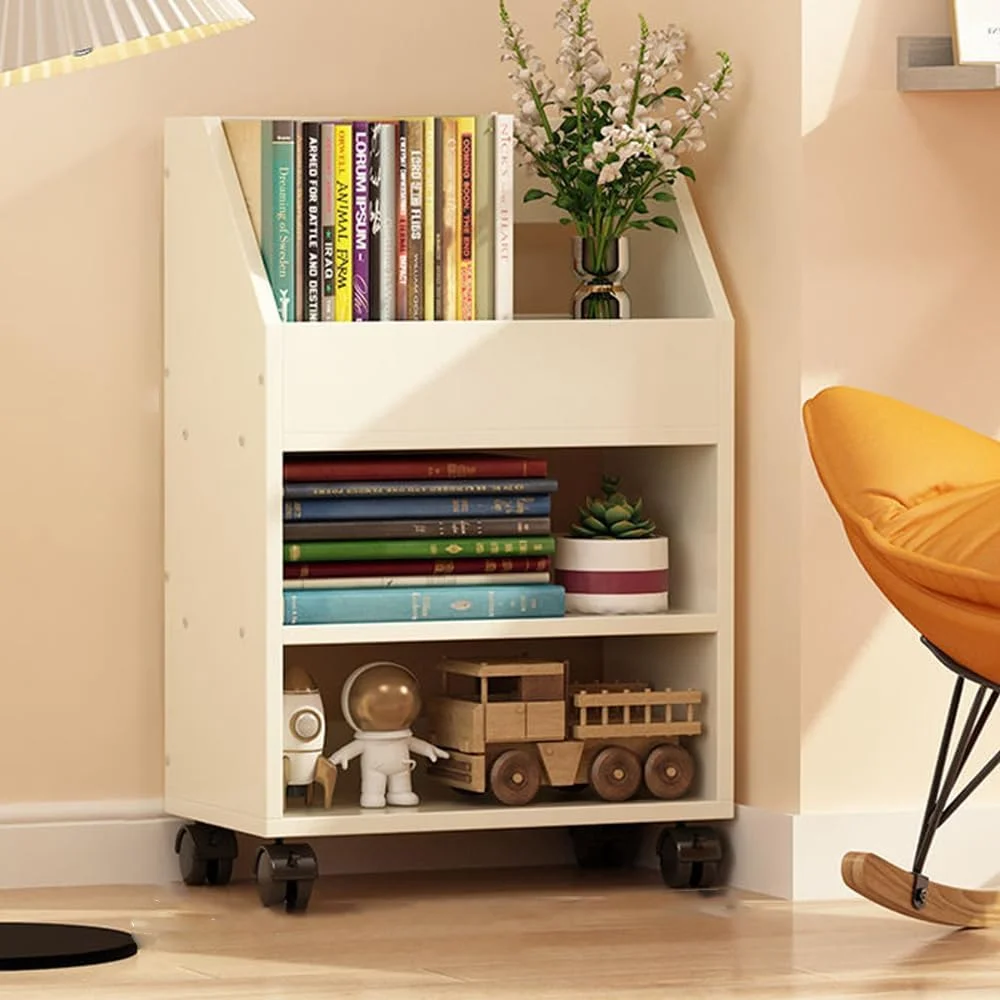 کابینت بایگانی کشویی چرخ دار TOMVAES، کابینت بایگانی متحرک زیر میزی با قفسه، قفسه کتاب چوبی برای دفتر کار خانگی کابینت بایگانی کشویی چرخ دار TOMVAES، کابینت بایگانی متحرک زیر میزی با قفسه، قفسه کتاب چوبی برای دفتر کار خانگی