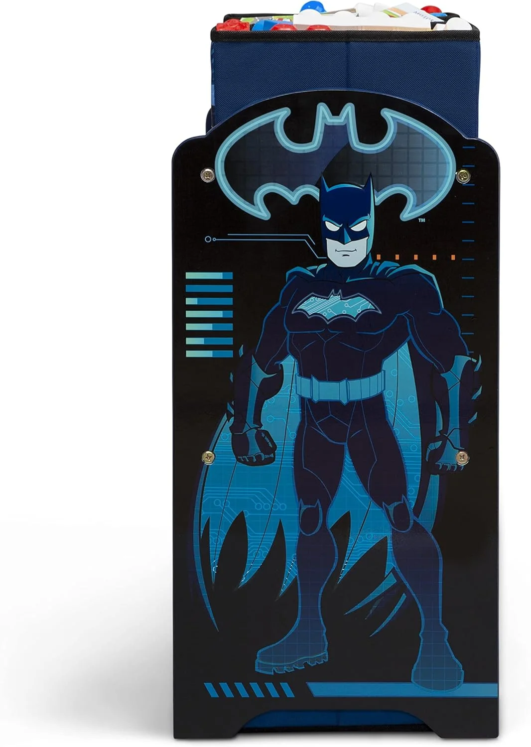ارگانایزر اسباب بازی 6 سبدی دلتا چیلدرن مدل Batman، چوب مهندسی شده ارگانایزر اسباب بازی 6 سبدی دلتا چیلدرن مدل Batman، چوب مهندسی شده