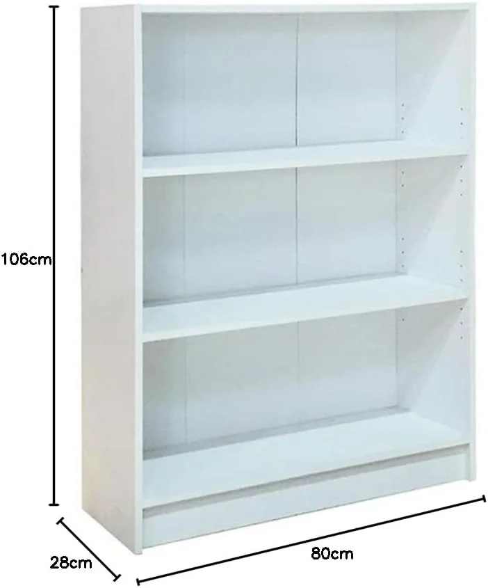 کتابخانه دانوب هوم مدل Kernel I دارای 3 طبقه، قفسه کتاب مدولار، کابینت، طراحی مدرن، سازمان دهنده چوبی، کمد I قفسه نمایش چند منظوره برای خانه، دفتر کار، ابعاد L80xW28xH106 سانتی متر - سفید کتابخانه دانوب هوم مدل Kernel I دارای 3 طبقه، قفسه کتاب مدولار، کابینت، طراحی مدرن، سازمان دهنده چوبی، کمد I قفسه نمایش چند منظوره برای خانه، دفتر کار، ابعاد L80xW28xH106 سانتی متر - سفید