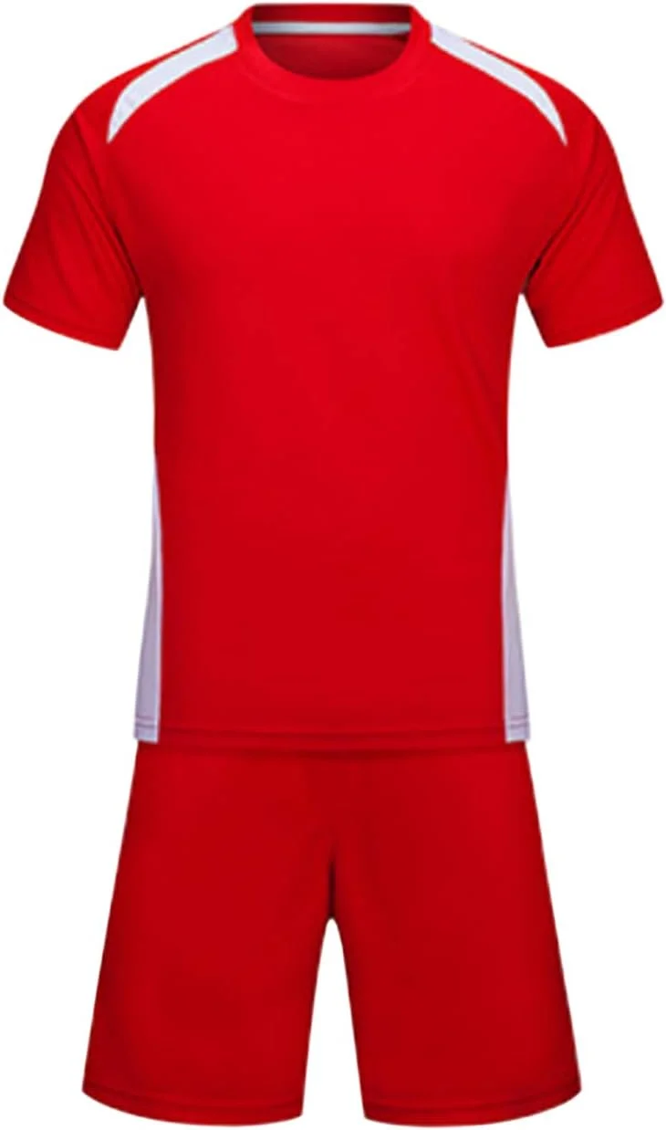 ست گرمکن ورزشی فوتبال Janjunsi - لباس تمرینی بزرگسالان و کودکان، پیراهن و شورت ورزشی آستین کوتاه