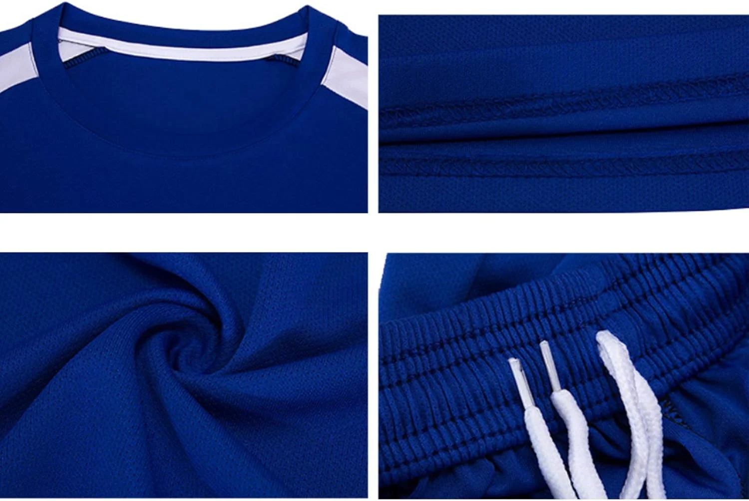 ست گرمکن ورزشی فوتبال Janjunsi - لباس تمرینی فوتبال بزرگسالان و کودکان، آستین کوتاه