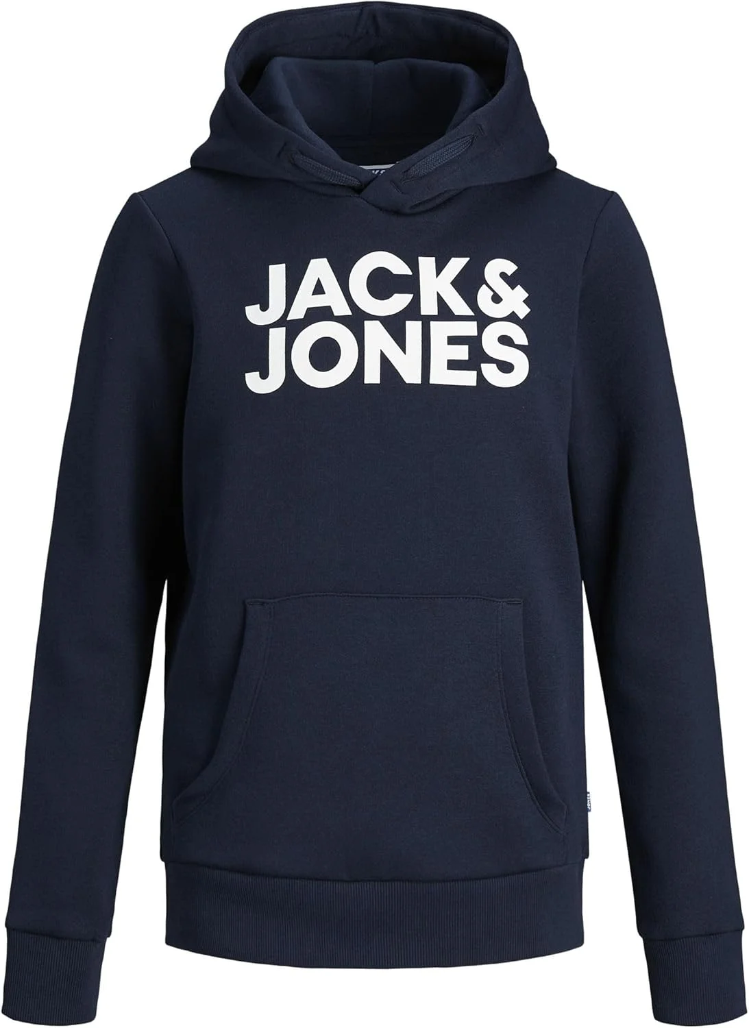هودی پسرانه جک اند جونز مدل JJECORP LOGO SWEAT HOOD NOOS JNR