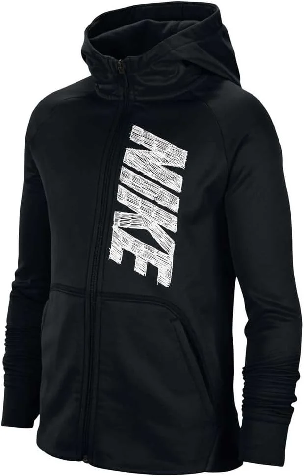 سویشرت کلاه دار زیپ دار پسرانه Nike Therma Graphic