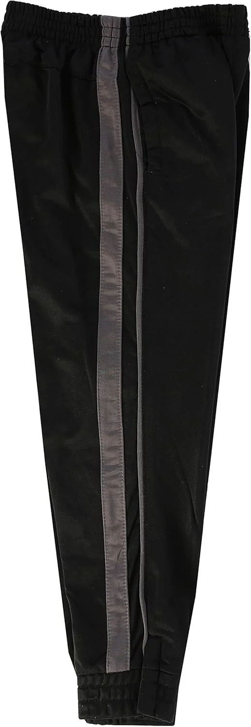 شلوار ورزشی بچگانه و پسرانه Gioberti - با مچ پا زیپ دار کشباف، مشکی/ذغالی، سایز 10