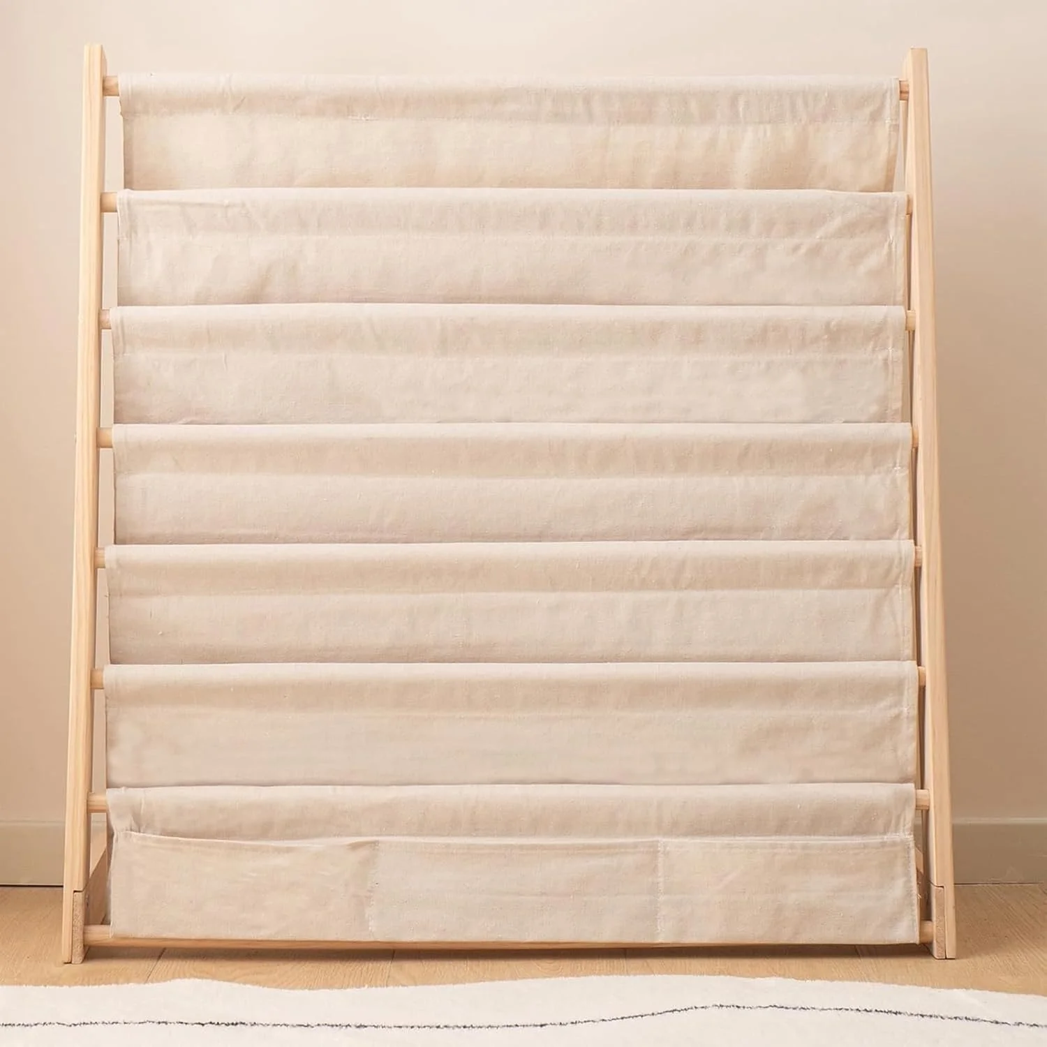 قفسه کتاب چوبی کودک سولفر، قفسه کتاب 6 طبقه برای نگهداری و نمایش کتاب کودکان، قفسه کتاب کودک با دسترسی آسان برای کتاب ها و مجلات در اتاق کودک، اتاق خواب، اتاق بازی، کلاس درس (75 سانتی متر) قفسه کتاب چوبی کودک سولفر، قفسه کتاب 6 طبقه برای نگهداری و نمایش کتاب کودکان، قفسه کتاب کودک با دسترسی آسان برای کتاب ها و مجلات در اتاق کودک، اتاق خواب، اتاق بازی، کلاس درس (75 سانتی متر)
