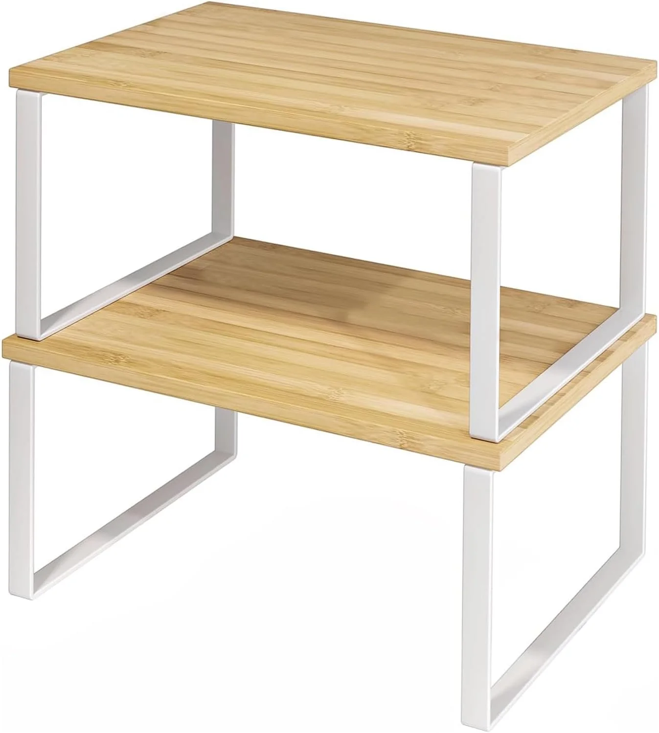 قفسه کابینت قابل انباشت U-HOOME، قفسه سازمان دهنده پیشخوان آشپزخانه، سازمان دهنده انباری آشپزخانه صرفه جویی در فضا، قفسه ادویه، قفسه های رومیزی چوبی برای اتاق مطالعه حمام کافی بار قفسه کابینت قابل انباشت U-HOOME، قفسه سازمان دهنده پیشخوان آشپزخانه، سازمان دهنده انباری آشپزخانه صرفه جویی در فضا، قفسه ادویه، قفسه های رومیزی چوبی برای اتاق مطالعه حمام کافی بار