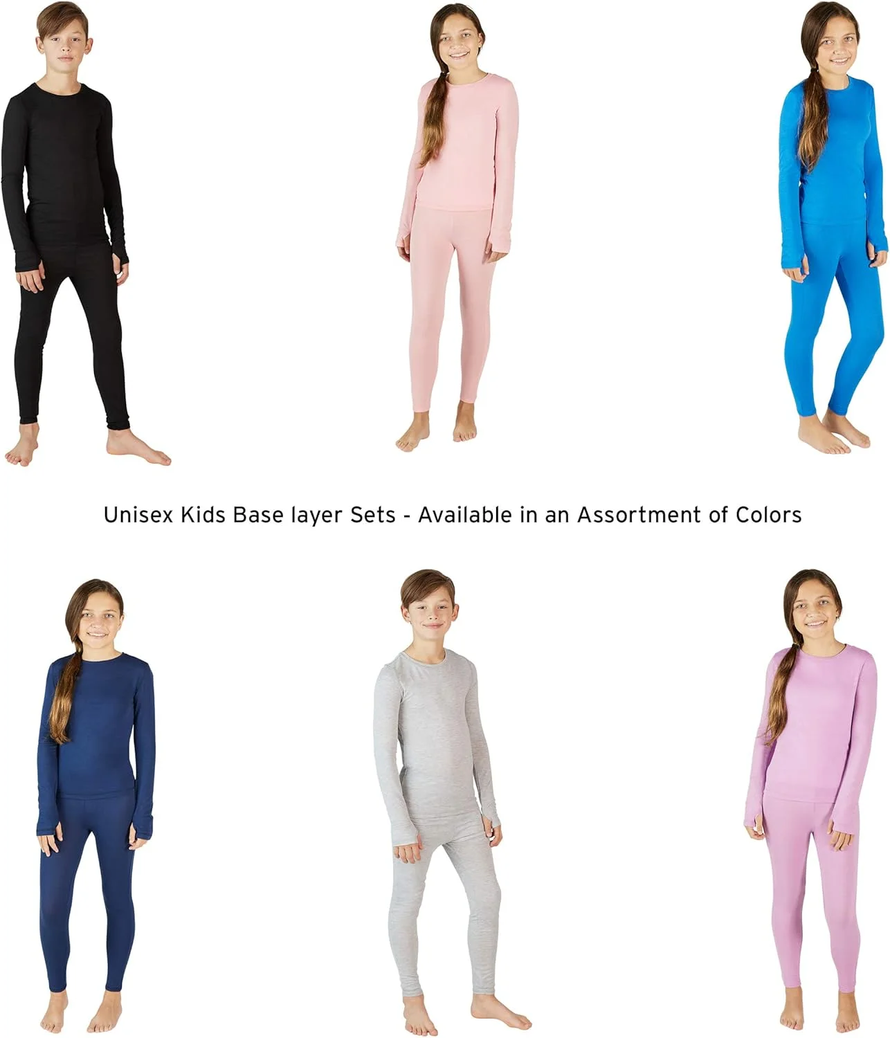 ست لباس زیر حرارتی بچه گانه Eddie Bauer، لایه پایه عملکردی 2 تکه، پیراهن آستین بلند و ساق شلواری پسرانه/دخترانه (3-16) ست لباس زیر حرارتی بچه گانه Eddie Bauer، لایه پایه عملکردی 2 تکه، پیراهن آستین بلند و ساق شلواری پسرانه/دخترانه (3-16)