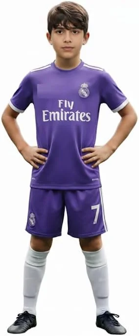ست پیراهن و شورت کلاسیک رترو رونالدو Cr7، لباس فوتبال افسانهای برای جوانان و پسران | لباس ورزشی بچگانه برای تمرین به همراه کیف پشتی ست پیراهن و شورت کلاسیک رترو رونالدو Cr7، لباس فوتبال افسانهای برای جوانان و پسران | لباس ورزشی بچگانه برای تمرین به همراه کیف پشتی