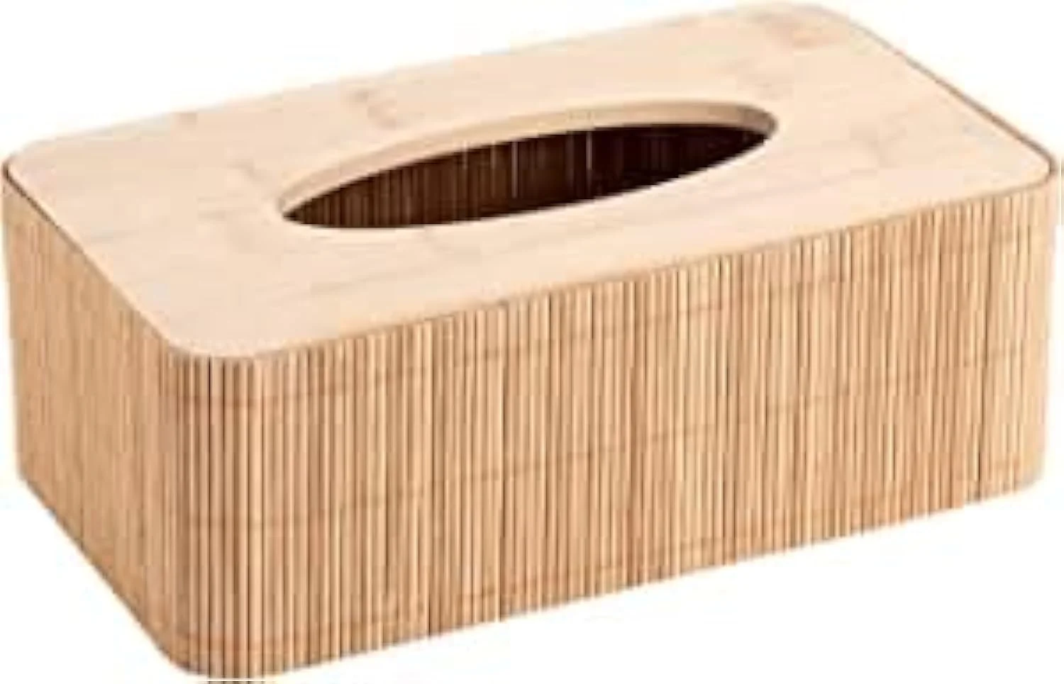 جعبه دستمال کاغذی چوبی 13Cm X 23Cm X 8Cm قهوه ای - دکوراسیون منزل برای اتاق نشیمن، اتاق خواب و دفتر، روکش جعبه دستمال کاغذی برای ماشین