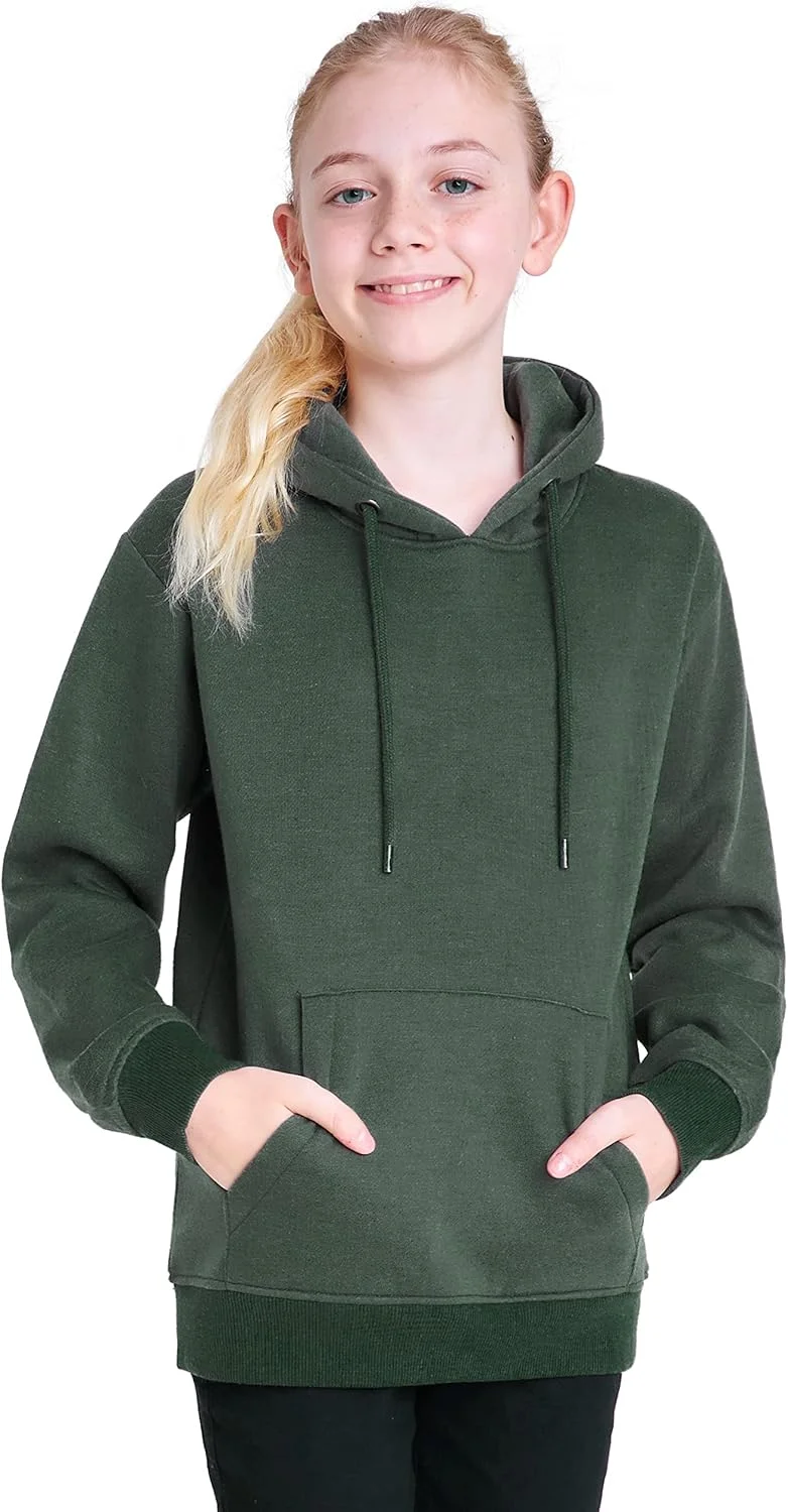 هودی ساده بچه گانه CityComfort، خاکی، 9-10 سال
