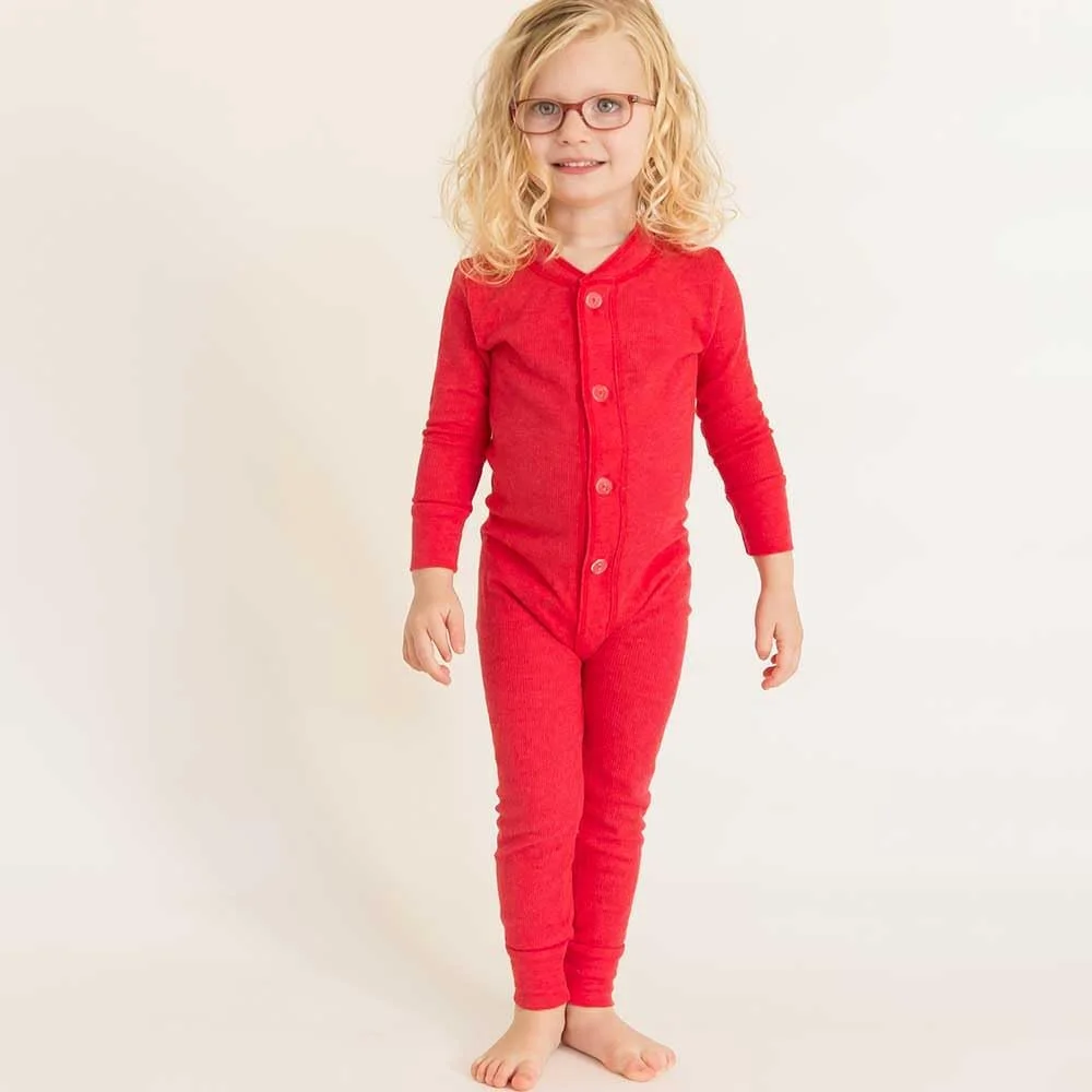 لباس زیر حرارتی سرهمی پسرانه و دخترانه City Threads، زیرپوش بلند جان، ساخت آمریکا