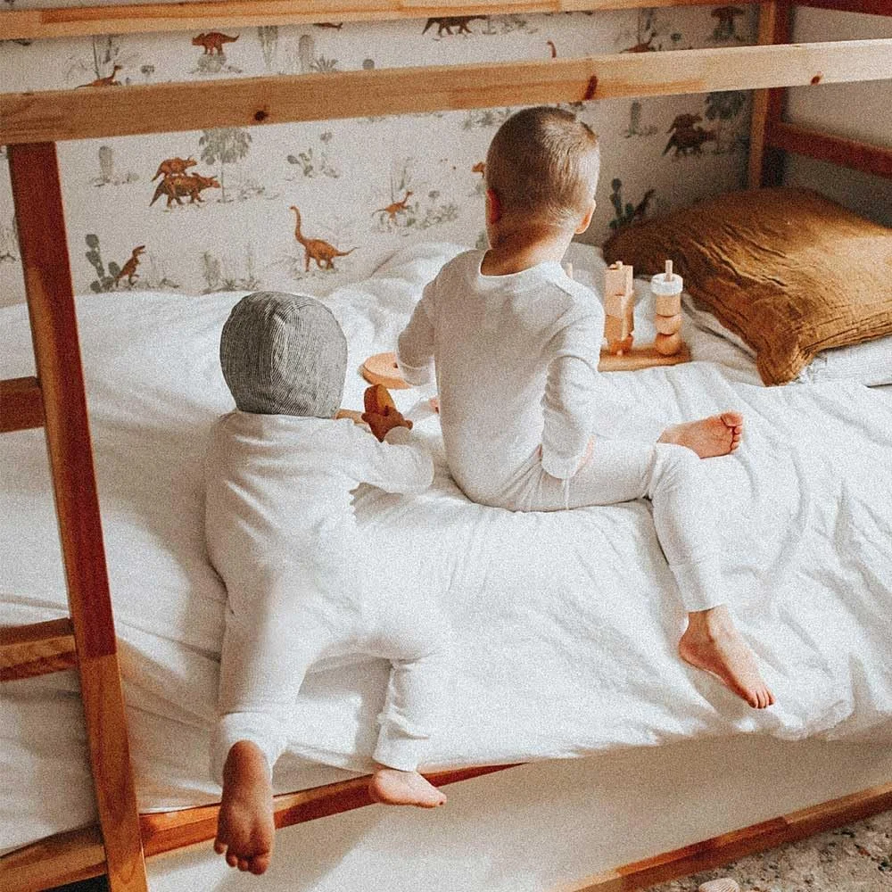 لباس زیر حرارتی سرهمی پسرانه و دخترانه City Threads، زیرپوش بلند جان، ساخت آمریکا