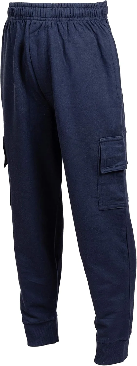 شلوار ورزشی پسرانه چوپر کلاب یا جاگر پسرانه از جنس پنبه با ضخامت متوسط، فیت معمولی، بسته 2 عددی شلوار گرمکن