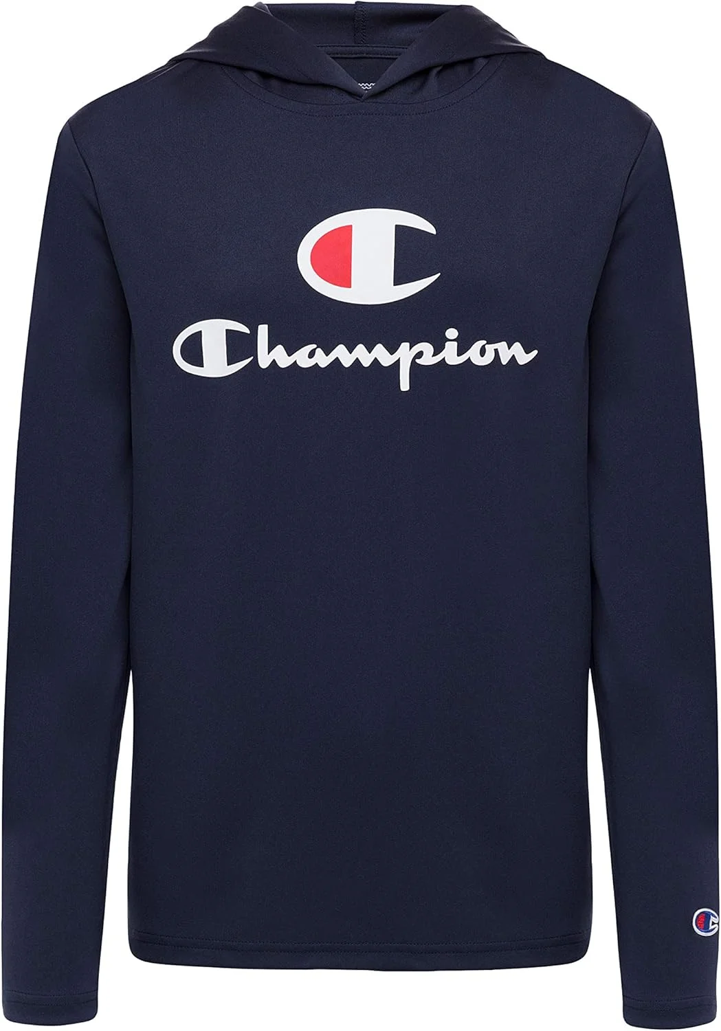 تی شرت آستین بلند کلاه دار پسرانه Champion Kids | سبک وزن | لباس پسرانه | لباس ورزشی