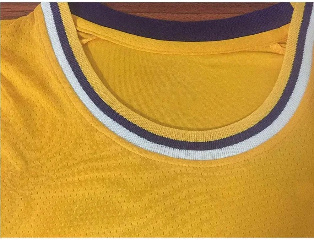 پیراهن مردانه و زنانه - پیراهن بسکتبال NBA Lakers شماره 23# James، توری گلدوزی شده، لباس ورزشی Swingman بسکتبال، تی شرت بدون آستین اسپرت یونیسکس (سایز: M-XXL) پیراهن مردانه و زنانه - پیراهن بسکتبال NBA Lakers شماره 23# James، توری گلدوزی شده، لباس ورزشی Swingman بسکتبال، تی شرت بدون آستین اسپرت یونیسکس (سایز: M-XXL)