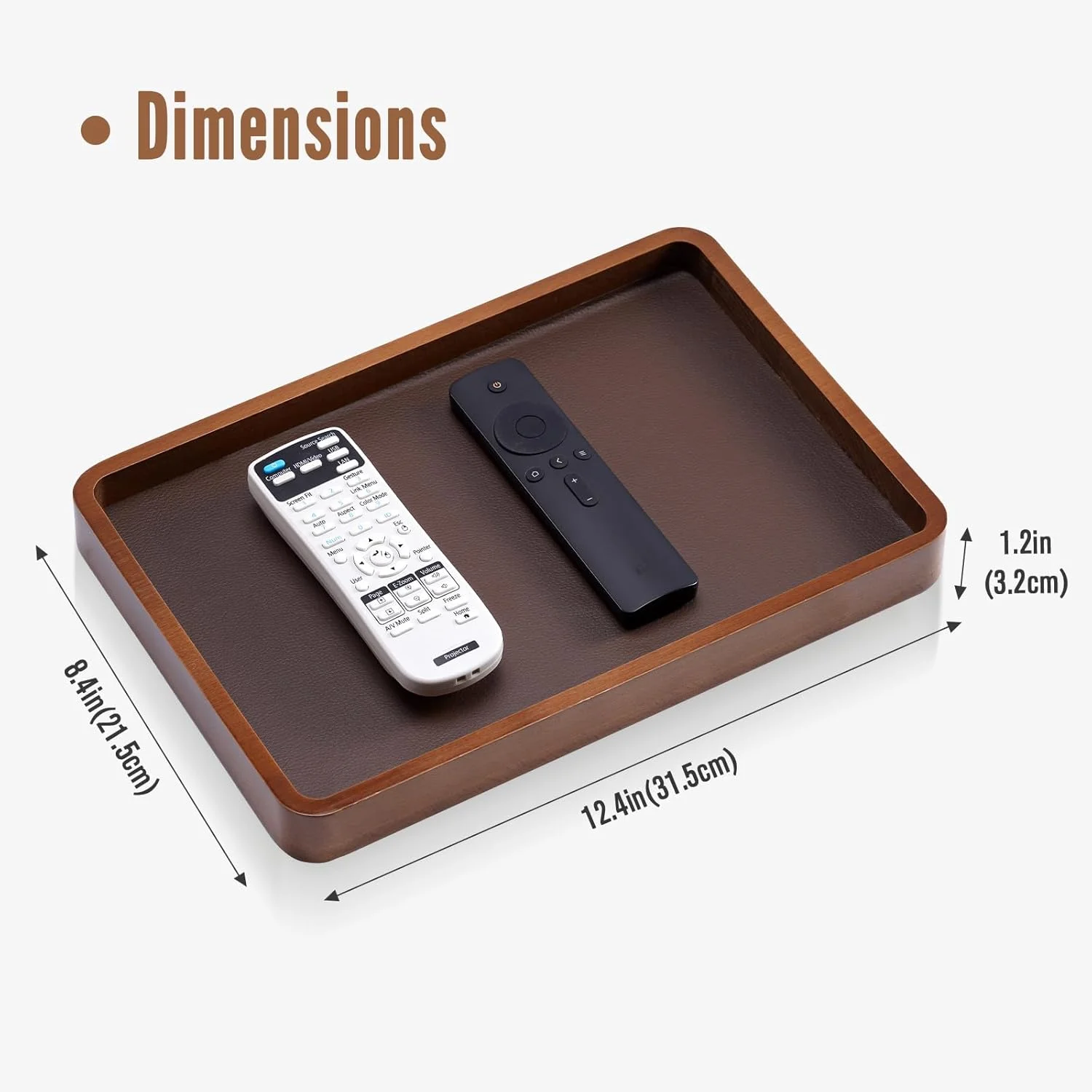 سینی چوبی ProCase برای آقایان، سازمان دهنده EDC چوبی، کنار تختی، نگهدارنده ورودی کنار تخت، برای کیف پول، کلید، ساعت، تلفن، پول خرد، اشیاء کوچک - قهوه ای تیره سینی چوبی ProCase برای آقایان، سازمان دهنده EDC چوبی، کنار تختی، نگهدارنده ورودی کنار تخت، برای کیف پول، کلید، ساعت، تلفن، پول خرد، اشیاء کوچک - قهوه ای تیره
