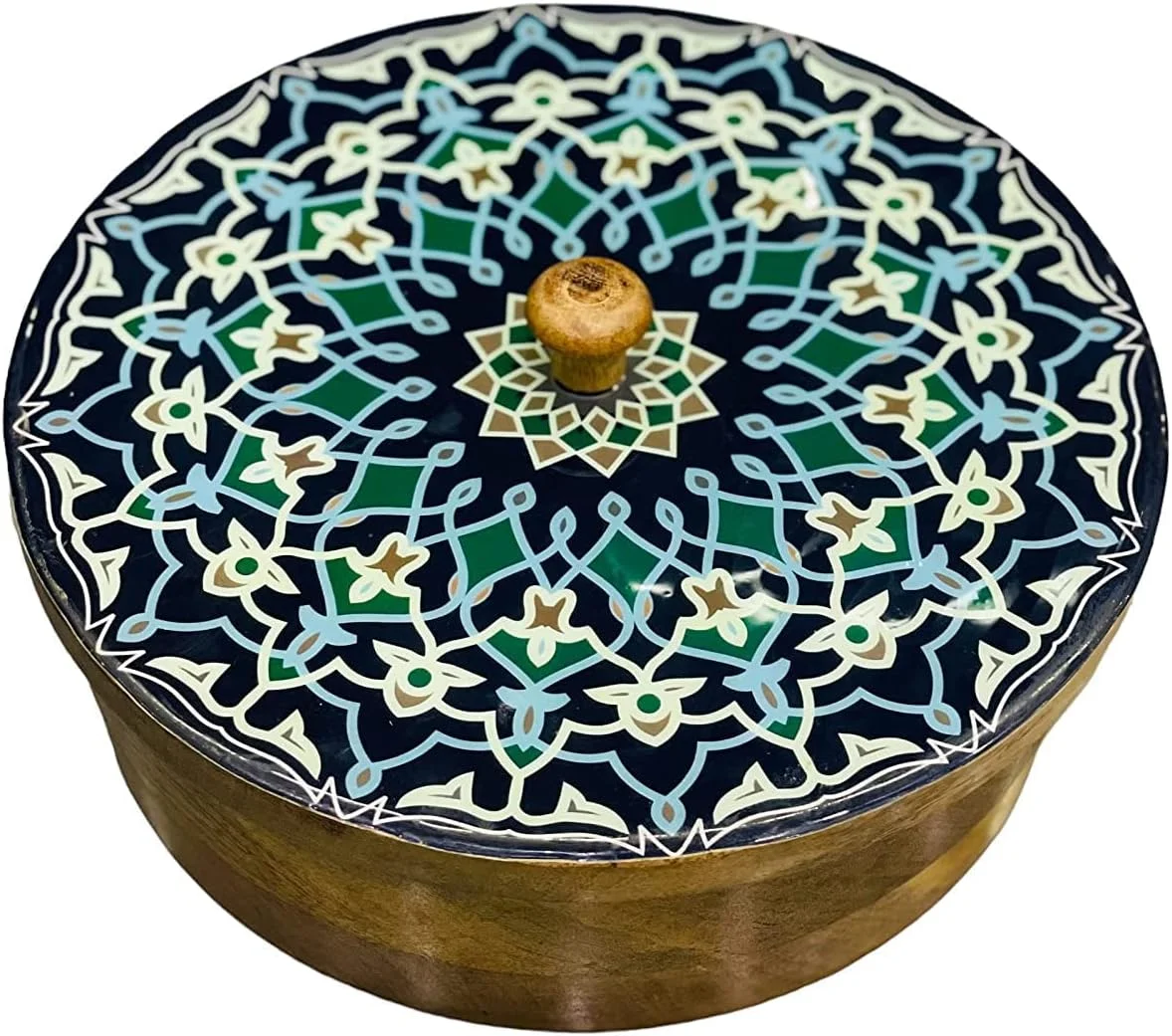ظرف نگهداری نان روتی Acewood / ظرف چاپاتی / جعبه چوبی / ظرف خورشت چوبی برای آشپزخانه / هدیه دیوالی ظرف نگهداری نان روتی Acewood / ظرف چاپاتی / جعبه چوبی / ظرف خورشت چوبی برای آشپزخانه / هدیه دیوالی