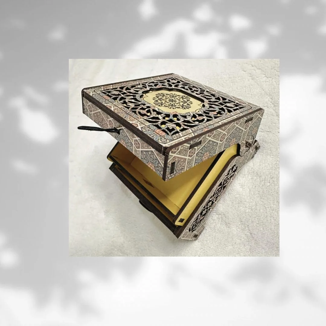 جعبه نگهداری چوبی تزئینی طرح دار، 15x15 سانتی متر - حکاکی های پیچیده، جواهرات، آجیل، زعفران، جعبه هدیه، تنقلات جعبه نگهداری چوبی تزئینی طرح دار، 15x15 سانتی متر - حکاکی های پیچیده، جواهرات، آجیل، زعفران، جعبه هدیه، تنقلات