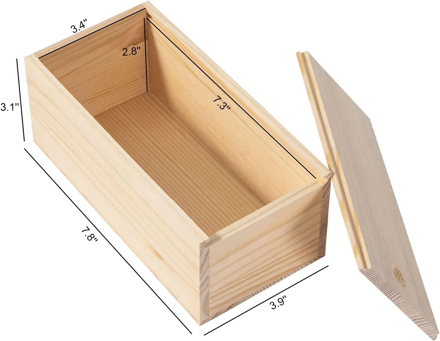 جعبه چوبی با درب کشویی، جعبه نگهداری چوبی خام با درب کشویی، 20x10x8 سانتی متر، جعبه یادگاری، جعبه های هدیه چوبی روستایی برای سرگرمی های هنری، دوستداران DIY، سازمان دهنده های میز و کریسمس جعبه چوبی با درب کشویی، جعبه نگهداری چوبی خام با درب کشویی، 20x10x8 سانتی متر، جعبه یادگاری، جعبه های هدیه چوبی روستایی برای سرگرمی های هنری، دوستداران DIY، سازمان دهنده های میز و کریسمس