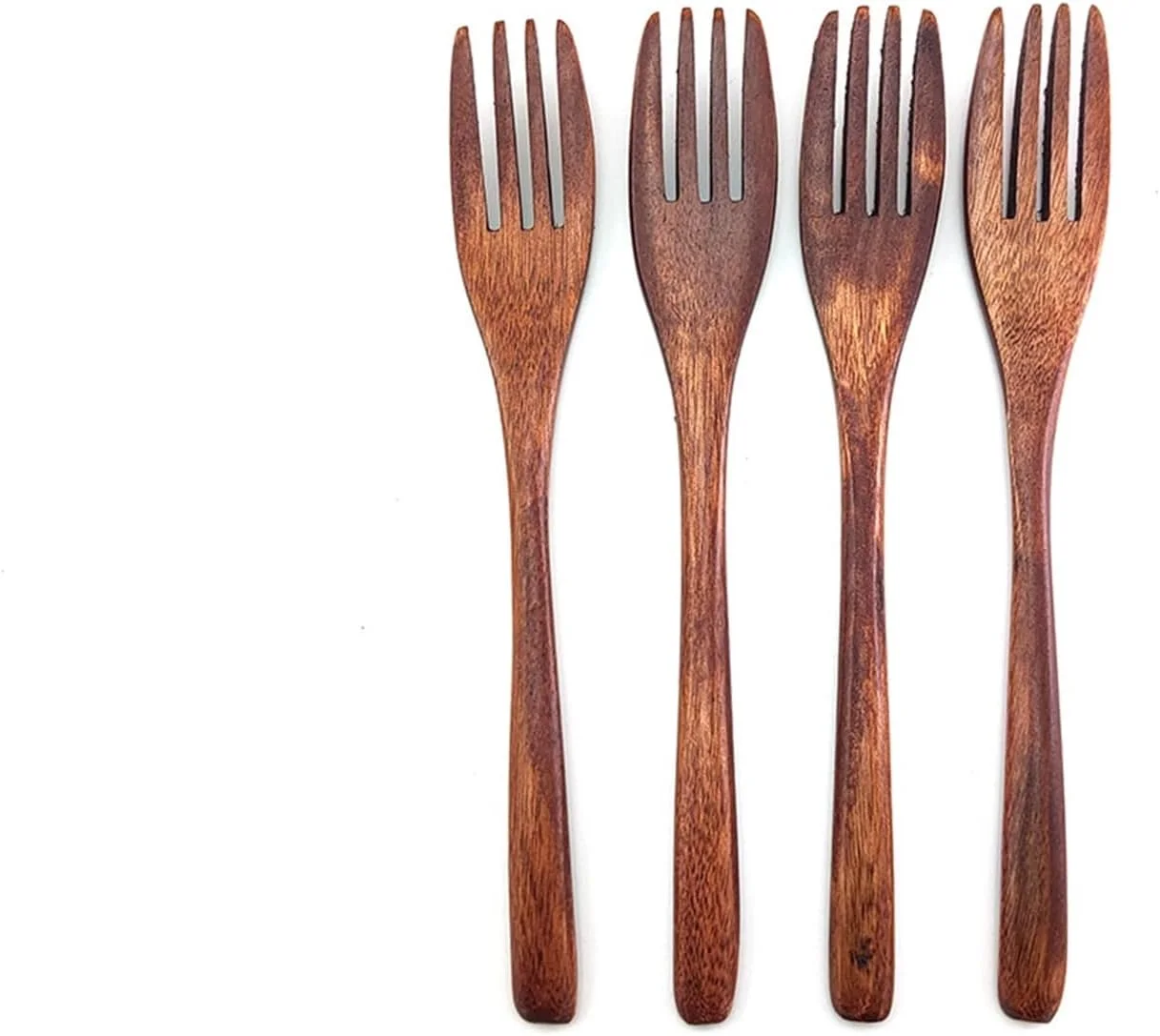 چنگال HFNGNGG چنگال چوبی طبیعی کارد و چنگال ظروف غذاخوری چنگال سالاد میوه دسر دست ساز خلاقانه چنگال HFNGNGG چنگال چوبی طبیعی کارد و چنگال ظروف غذاخوری چنگال سالاد میوه دسر دست ساز خلاقانه