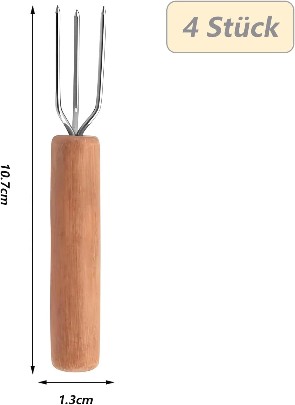 ست 4 عددی چنگال پرالین، چنگال سیب زمینی، چنگال سیب زمینی ساخته شده از استیل ضد زنگ، دسته چوب راش، سرو سالاد استیل، کارد و چنگال سیب زمینی صدفی ست 4 عددی چنگال پرالین، چنگال سیب زمینی، چنگال سیب زمینی ساخته شده از استیل ضد زنگ، دسته چوب راش، سرو سالاد استیل، کارد و چنگال سیب زمینی صدفی