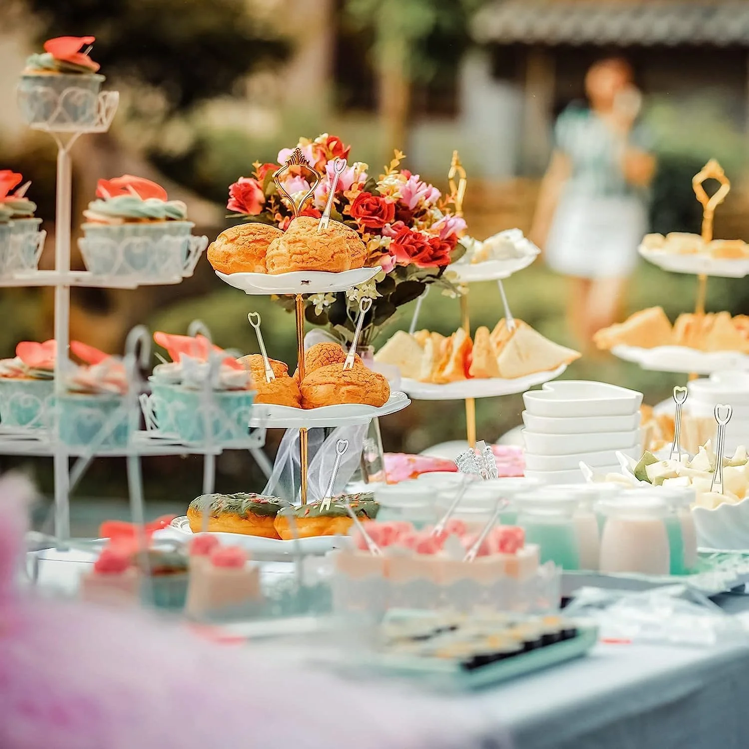 گودرن 500 عدد چنگال میوه پلاستیکی یکبار مصرف، چنگال های کوچک کیک یکبار مصرف چنگال های پیش غذا چنگال های کوچک دسر چوب های غذا، سیخ های دو شاخه خلال دندان های نوک تیز برای مهمانی و زندگی روزمره گودرن 500 عدد چنگال میوه پلاستیکی یکبار مصرف، چنگال های کوچک کیک یکبار مصرف چنگال های پیش غذا چنگال های کوچک دسر چوب های غذا، سیخ های دو شاخه خلال دندان های نوک تیز برای مهمانی و زندگی روزمره