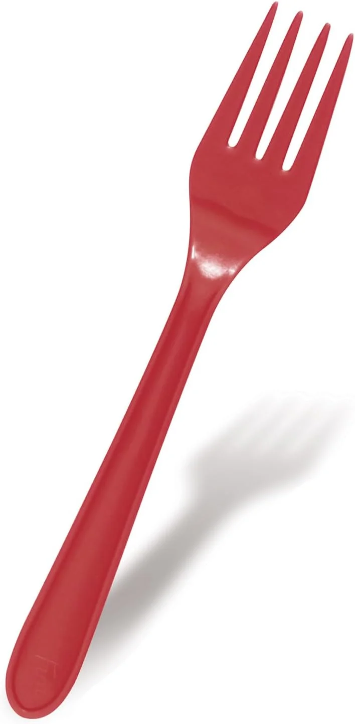 چنگال یکبار مصرف رنگی فن بای البایادر - زیست تخریب پذیر - ایده آل برای خوردن سالاد، دسر، پیش غذا، سالاد میوه، غذای چینی و غیره - قرمز یاقوتی (بسته 18 عددی) چنگال یکبار مصرف رنگی فن بای البایادر - زیست تخریب پذیر - ایده آل برای خوردن سالاد، دسر، پیش غذا، سالاد میوه، غذای چینی و غیره - قرمز یاقوتی (بسته 18 عددی)