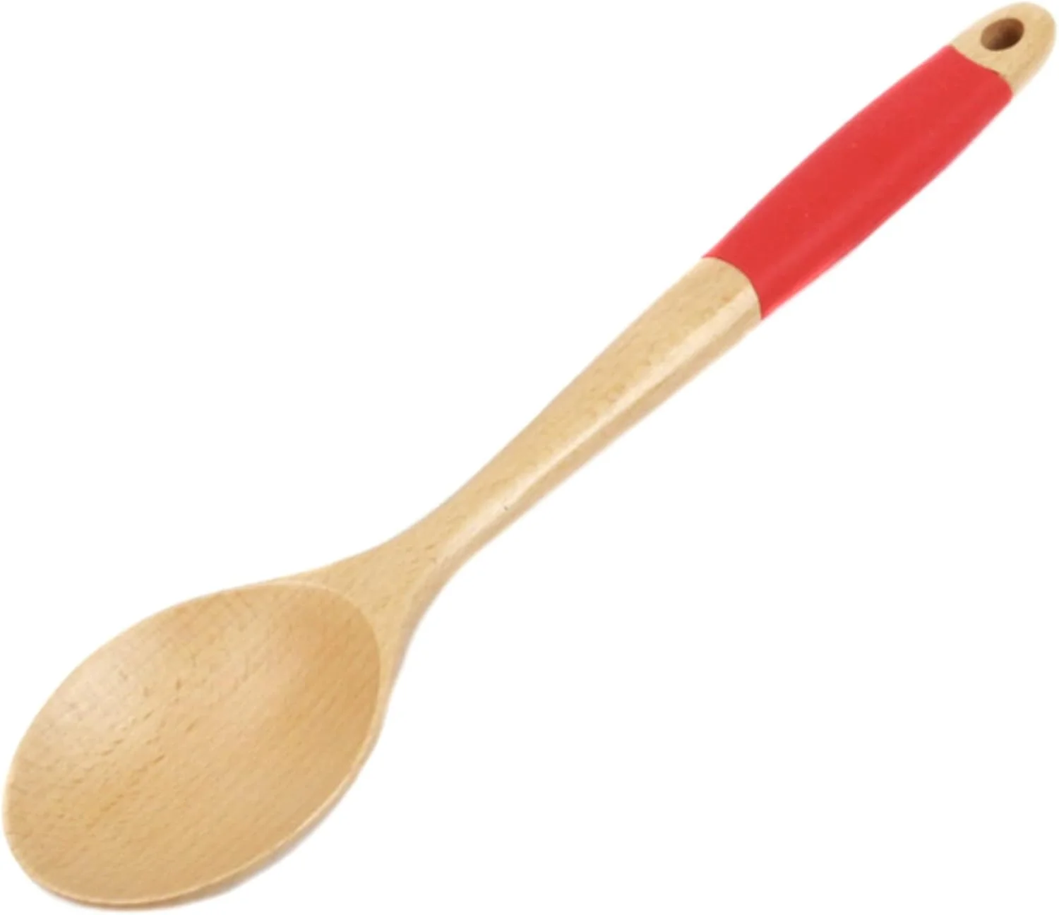 ست قاشق چوبی دسته سیلیکونی Chef Craft 42101، چوب، رنگین کمانی ست قاشق چوبی دسته سیلیکونی Chef Craft 42101، چوب، رنگین کمانی