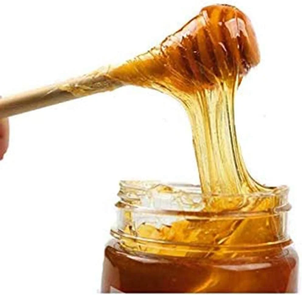 6 عدد قاشق چوبی کوچک عسل خوری، چوب های 3 اینچی برای پخش کننده و چکه کردن عسل