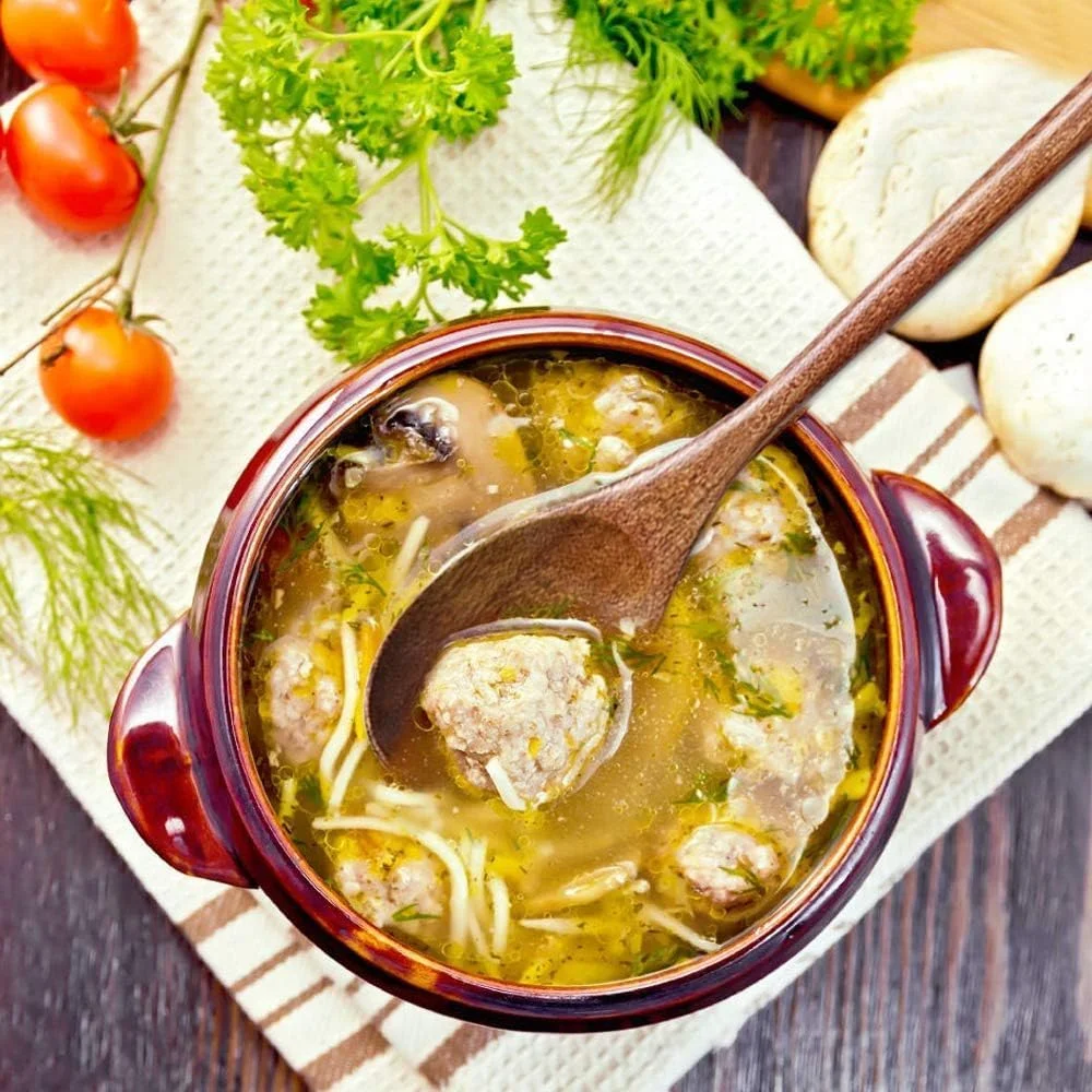 ست عمومی 8 عددی قاشق و چنگال سوپ چوبی، ست قاشق و چنگال چوبی برای مهمانی، ضیافت، بوفه، پذیرایی، زندگی روزمره - 9 اینچ