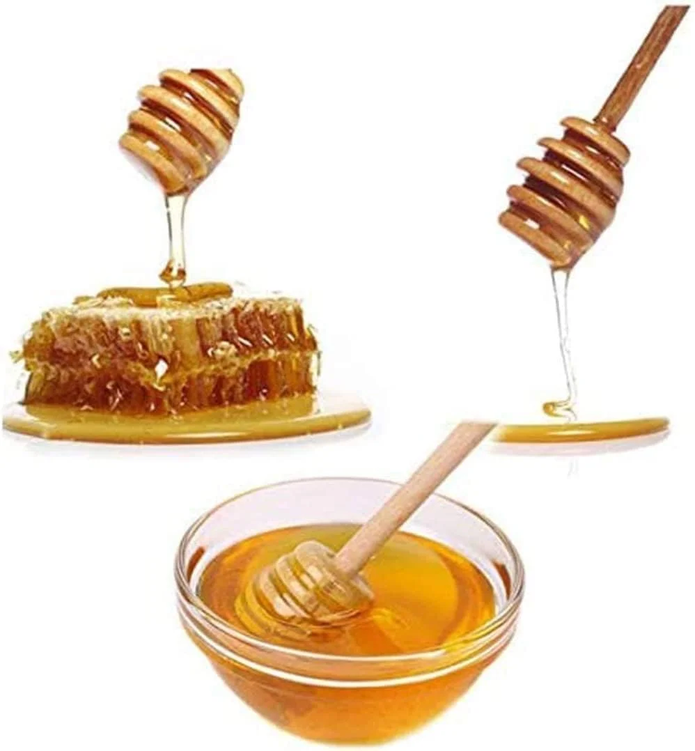 چوب عسل خوری چوبی، قاشق عسل، چوب همزن برای شیشه عسل، قهوه، شیر قهوه، چای، همزن ایمن (15 سانتی متر، بسته 2 عددی) چوب عسل خوری چوبی، قاشق عسل، چوب همزن برای شیشه عسل، قهوه، شیر قهوه، چای، همزن ایمن (15 سانتی متر، بسته 2 عددی)