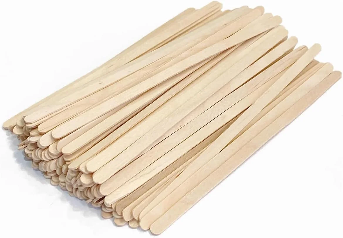 همزن چوبی قهوه ECVV، 400 عدد چوب همزن یکبار مصرف برای قهوه و کوکتل، میکسر نوشیدنی چوبی با انتهای صاف، چوب همزن نوشیدنی همزن چوبی قهوه ECVV، 400 عدد چوب همزن یکبار مصرف برای قهوه و کوکتل، میکسر نوشیدنی چوبی با انتهای صاف، چوب همزن نوشیدنی