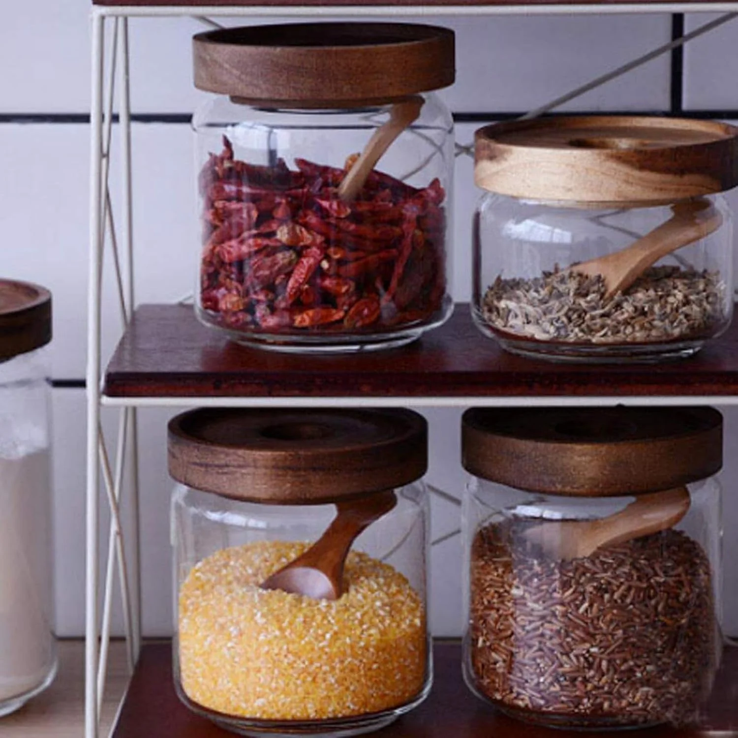 قاشق نمک چوبی کوچک تزویق، بسته 20 عددی قاشق چوبی مینی با دسته کوتاه، مناسب برای شیشه های کوچک مربا، ادویه جات، چاشنی ها، شکر، عسل، قهوه، چای، خردل، بستنی، شیر خشک قاشق نمک چوبی کوچک تزویق، بسته 20 عددی قاشق چوبی مینی با دسته کوتاه، مناسب برای شیشه های کوچک مربا، ادویه جات، چاشنی ها، شکر، عسل، قهوه، چای، خردل، بستنی، شیر خشک