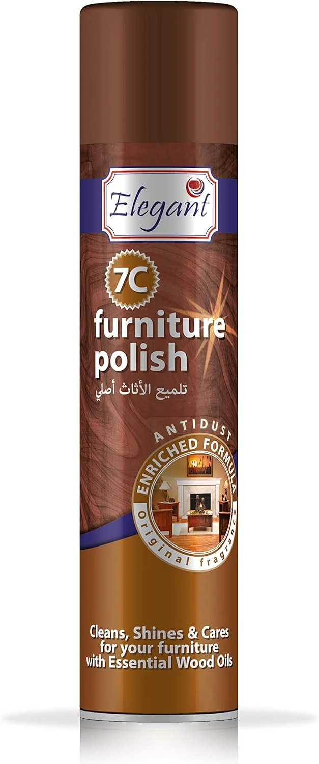 پولیش مبلمان Elegant - 300 میلی لیتر - بسته 4 عددی متنوع - روغن های ضروری چوب - فرمول غنی شده ضد گرد و غبار - تمیز کننده، براق کننده و مراقبت از مبلمان شما پولیش مبلمان Elegant - 300 میلی لیتر - بسته 4 عددی متنوع - روغن های ضروری چوب - فرمول غنی شده ضد گرد و غبار - تمیز کننده، براق کننده و مراقبت از مبلمان شما