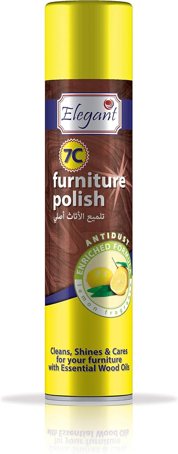 پولیش مبلمان Elegant - 300 میلی لیتر - بسته 4 عددی متنوع - روغن های ضروری چوب - فرمول غنی شده ضد گرد و غبار - تمیز کننده، براق کننده و مراقبت از مبلمان شما پولیش مبلمان Elegant - 300 میلی لیتر - بسته 4 عددی متنوع - روغن های ضروری چوب - فرمول غنی شده ضد گرد و غبار - تمیز کننده، براق کننده و مراقبت از مبلمان شما