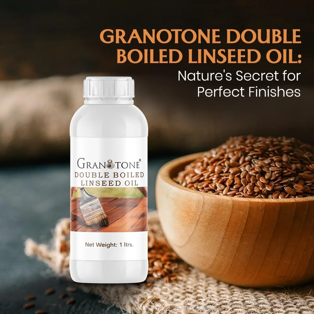 روغن بزرک دوبار جوشیده شده GRANOTONE (500 میلی لیتر)، یک روغن پولیش مبلمان ضد آب موثر، مورد استفاده برای پرداخت چوب، کالاهای ورزشی مانند چوب کریکت، پر کردن شکاف ها، مخلوط کردن با رنگ و بتونه دیواری روغن بزرک دوبار جوشیده شده GRANOTONE (500 میلی لیتر)، یک روغن پولیش مبلمان ضد آب موثر، مورد استفاده برای پرداخت چوب، کالاهای ورزشی مانند چوب کریکت، پر کردن شکاف ها، مخلوط کردن با رنگ و بتونه دیواری