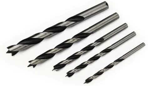 مجموعه مته 5 عددی چوب VTOOLS (4، 5، 6، 8 و 10 میلی متر)، آبی/خاکستری، VT3104 مجموعه مته 5 عددی چوب VTOOLS (4، 5، 6، 8 و 10 میلی متر)، آبی/خاکستری، VT3104