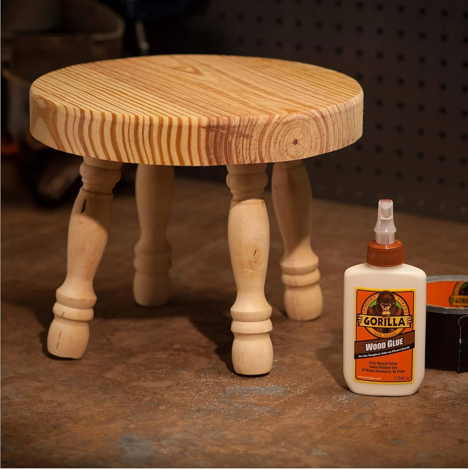 چسب چوب گوریلا، بطری 4 اونسی، (بسته 1 عددی) چسب چوب گوریلا، بطری 4 اونسی، (بسته 1 عددی)