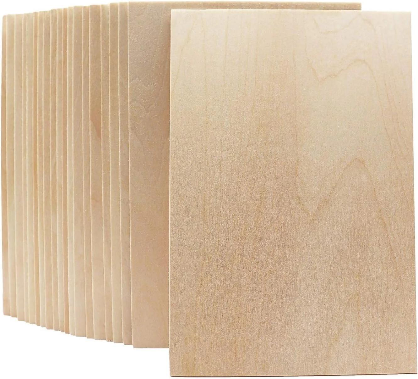 ظرفیت 150X100X2mm - پلیوود ناتکمی Wood Sheets