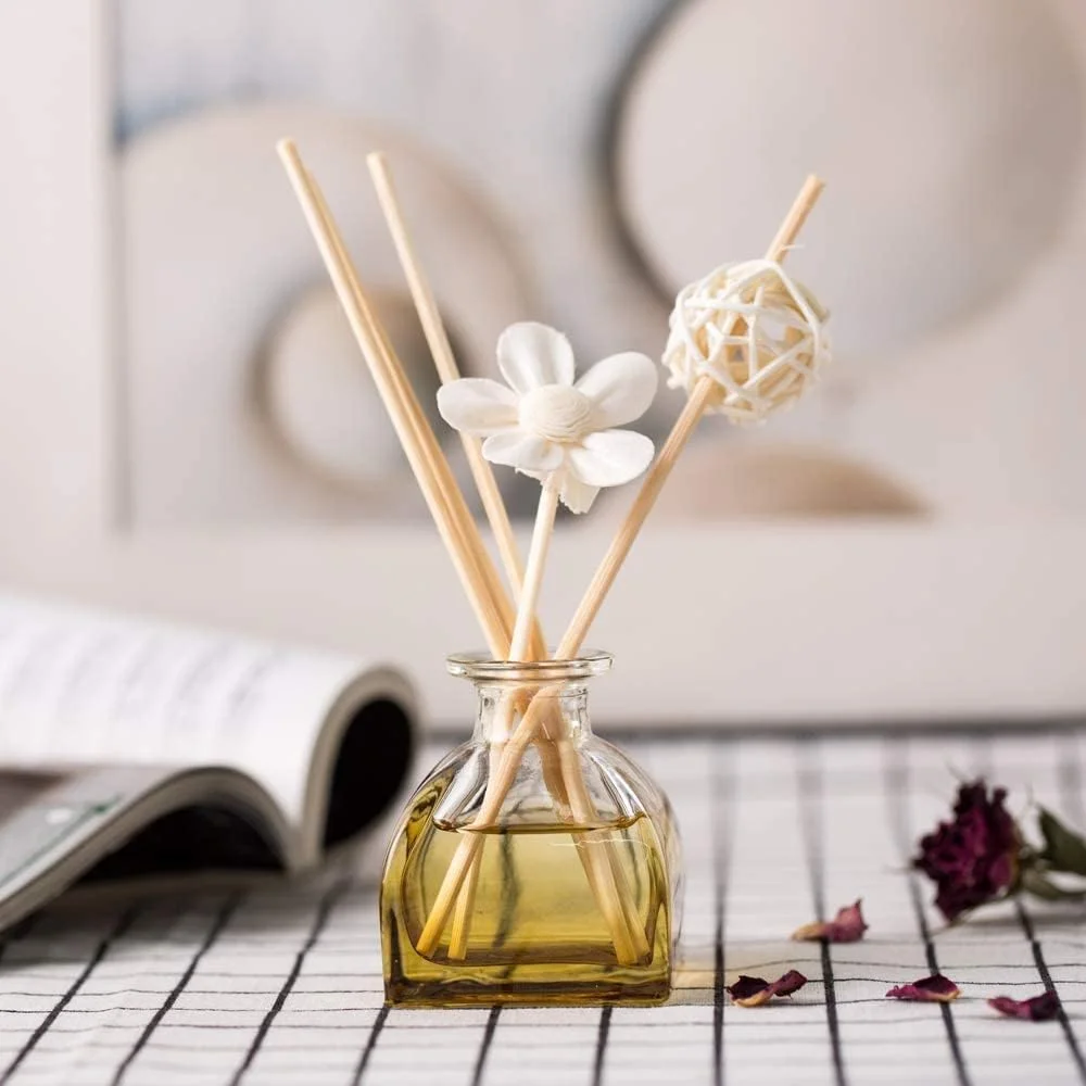 میله چوبی JieGuanG، 30 عدد میله چوبی گرد برای پروژه های صنایع دستی DIY و آثار هنری، 5 میلی متر در 20 سانتی متر