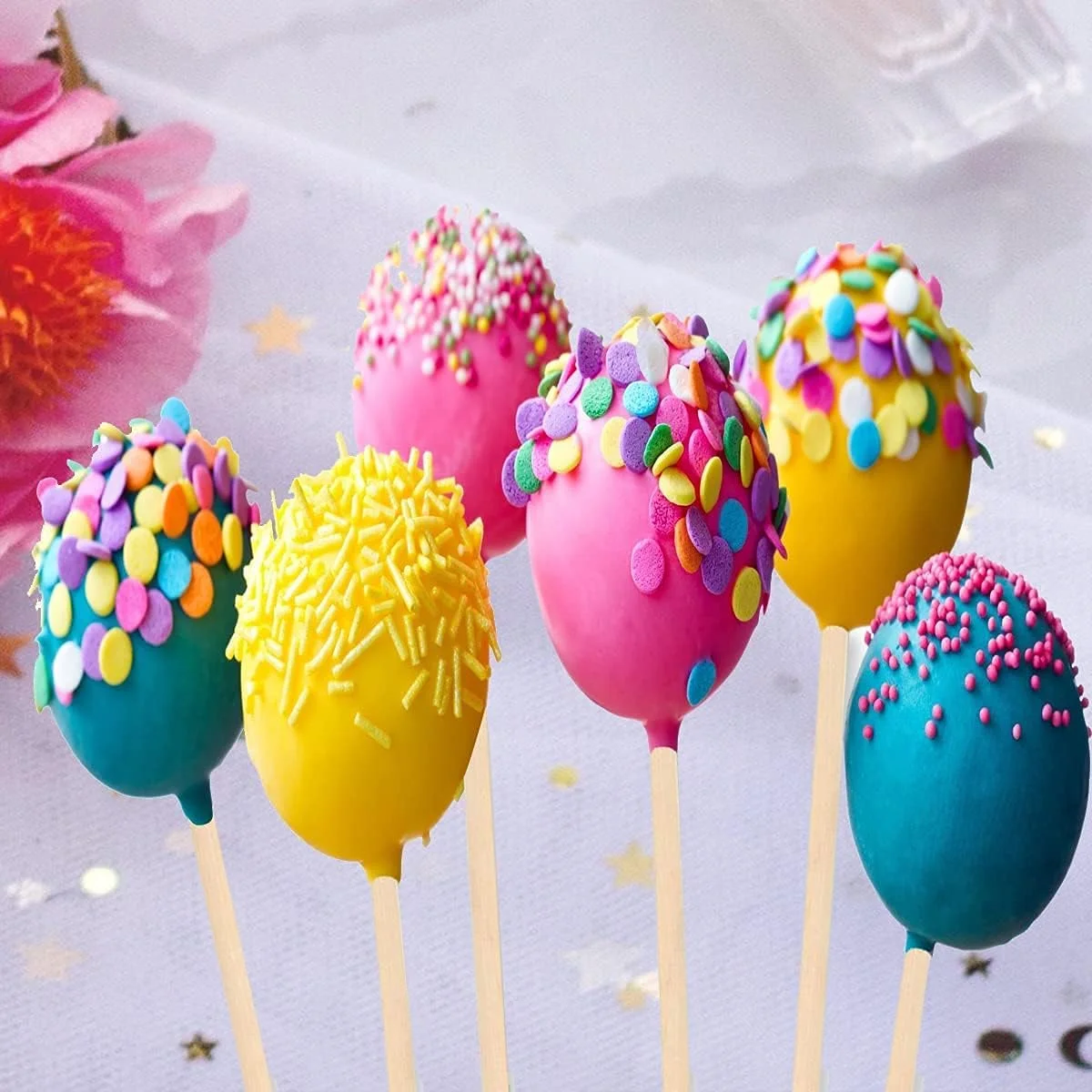 میله چوبی JieGuanG، 30 عدد میله چوبی گرد برای پروژه های صنایع دستی DIY و آثار هنری، 5 میلی متر در 20 سانتی متر